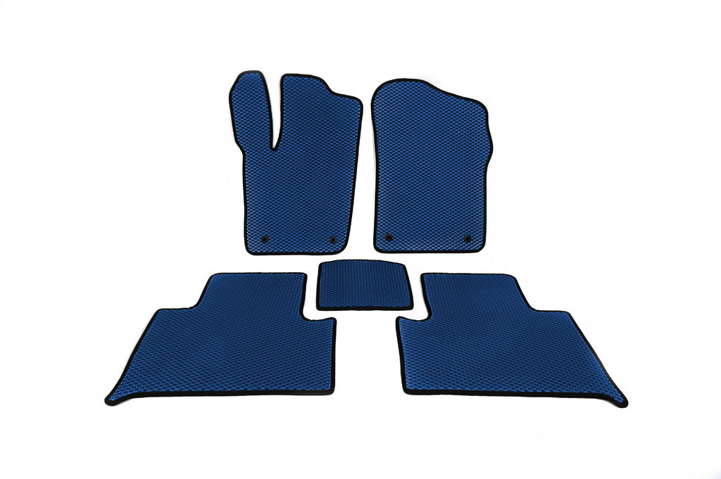EVA Floor Mats (Blue) for Jeep Grand Cherokee WK2 2010-2021 - image 1