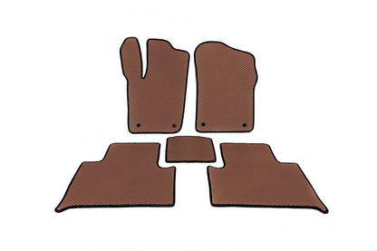 EVA Floor Mats (Brown) for Jeep Grand Cherokee WK2 2010-2021 - image 1