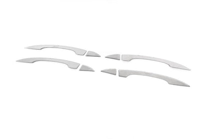 Covers for handles Carmos (4 pcs, stainless steel) for Renault Megane IV 2016-2025 - Reelken Auto