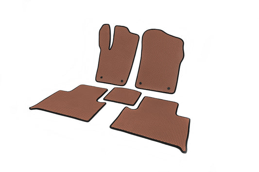 EVA Floor Mats (Brown) for Jeep Grand Cherokee WK2 2010-2021 - image 2