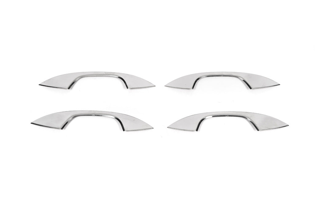 Chrome Door Handle Covers (4 pcs, Stainless Steel) for Volkswagen Caddy 2020- - image 2
