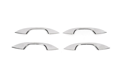 Chrome Door Handle Covers (4 pcs, Stainless Steel) for Volkswagen Caddy 2020- - image 2
