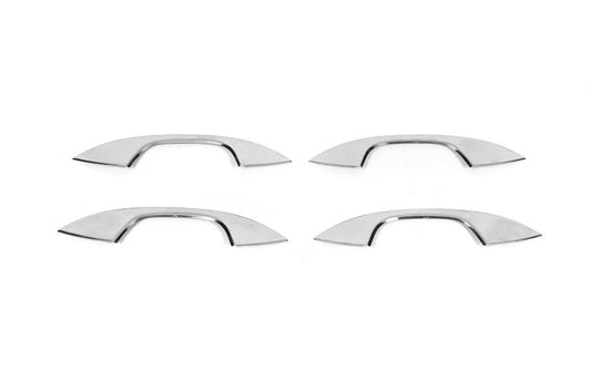 Covers for handles (4 pcs, stainless steel) for Volkswagen Caddy 2020↗ - Reelken Auto