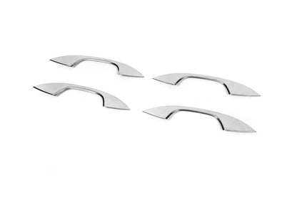 Covers for handles (4 pcs, stainless steel) for Volkswagen Caddy 2020↗ - Reelken Auto