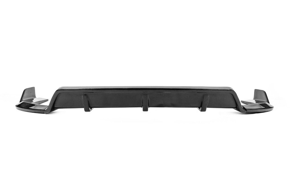 Rear bumper diffuser V2 (2018-2022, natural carbon) for BMW X5 G05 2019- - image 3