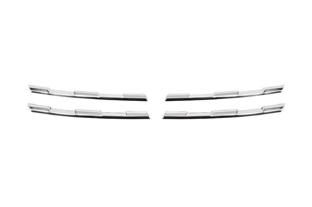 Grille overlays (4 pcs, stainless steel) for Renault Kangoo/Express 2021↗ - Reelken Auto