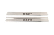 Carmos Door Sill Protectors (2 pcs, Stainless Steel) for Ford Connect 2014-2021 - image 2