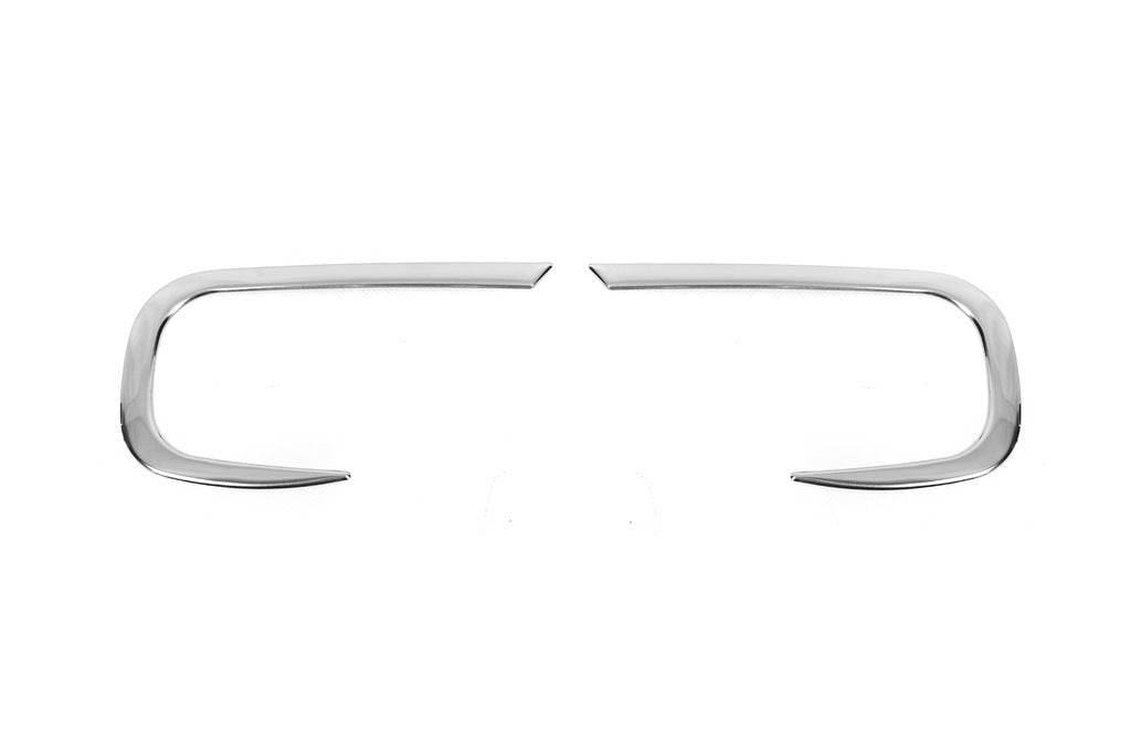 Covers for foglights (2 pcs, stainless steel) for Renault Kangoo/Express 2021↗ - Reelken Auto
