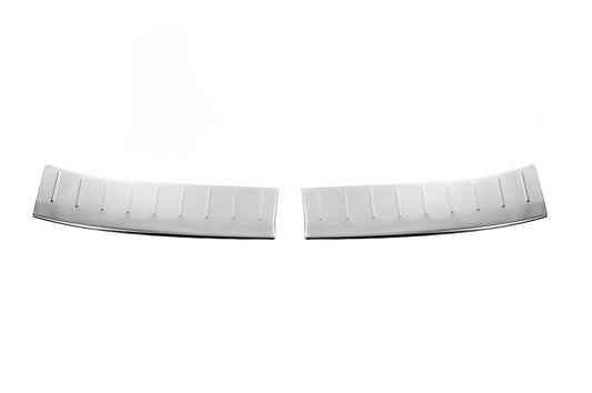 Cover on the rear bumper Carmos (HB, stainless steel) for Renault Megane IV 2016-2025 - image 1