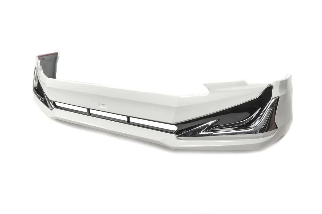 Front bumper lip Modelista V3-LED (2017-) for Toyota Land Cruiser Prado 150 2009-2023 - image 2