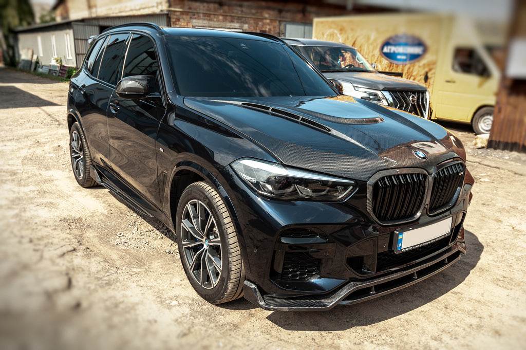 Carbon hood V1 (G05/F95) for BMW X5 G05 2019- - Reelken Auto