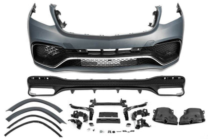 Body kit with rear diffuser AMG V1 (GLS63) for Mercedes GL/GLS class X166 - Reelken Auto