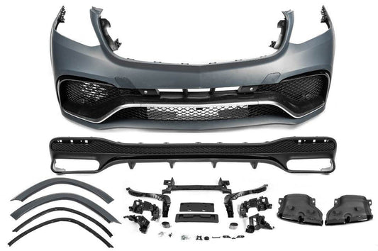 Body kit with rear diffuser AMG V1 (GLS63) for Mercedes GL/GLS class X166 - Reelken Auto