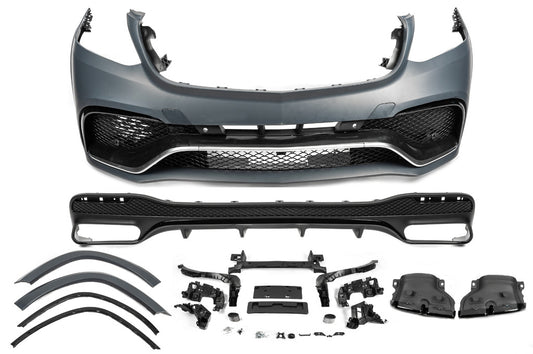 Body kit with rear diffuser AMG V1 (GLS63) for Mercedes GL/GLS сlass X166 2012-2019 - image 1