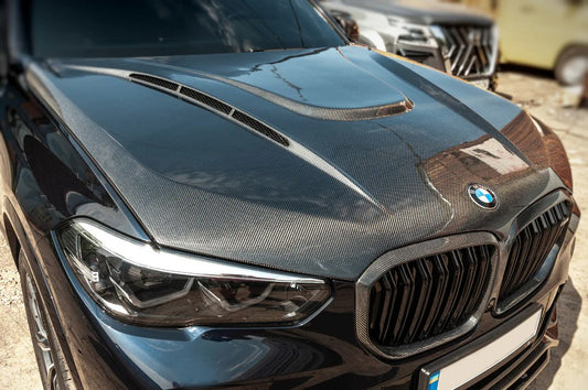 Carbon Hood V1 (G06/F96) for BMW X6 G06 2019- - image 1