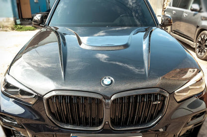 Carbon Hood V1 (G06/F96) for BMW X6 G06 2019–2027 - image 7