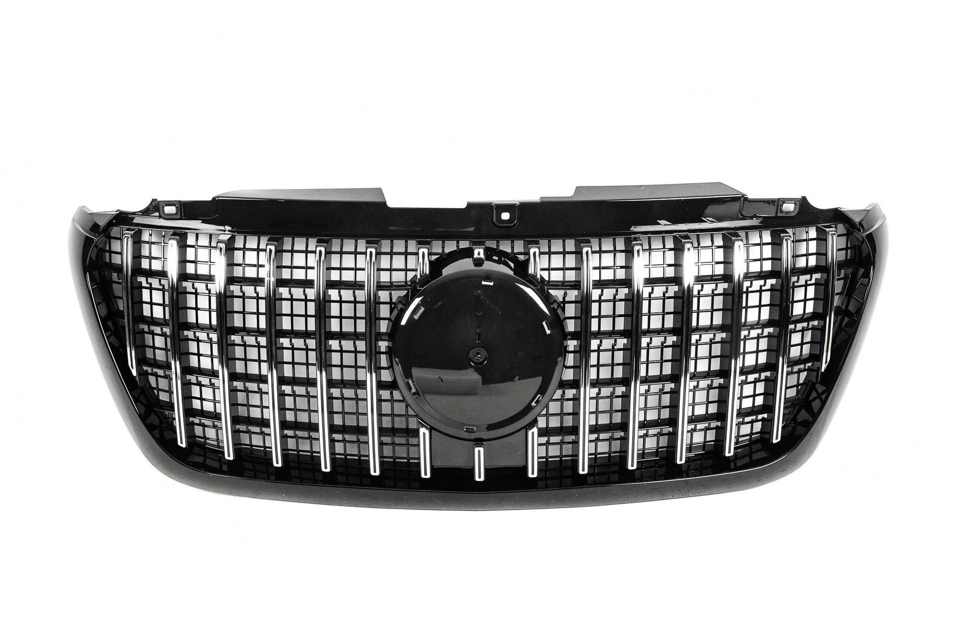 Front Grille Panamericana GT Chrome Premium V2 (With Frame) for Mercedes Sprinter W907/W910 2018- - image 2