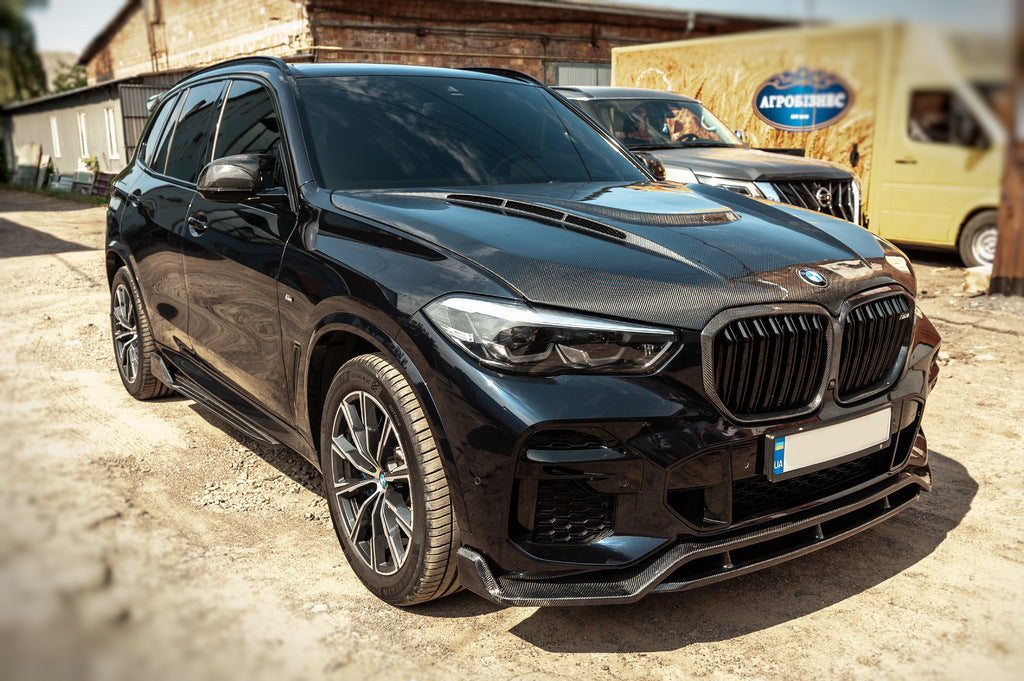M-Look V1 nostrils (2018-2022, carbon) for BMW X5 G05 2019- - image 9