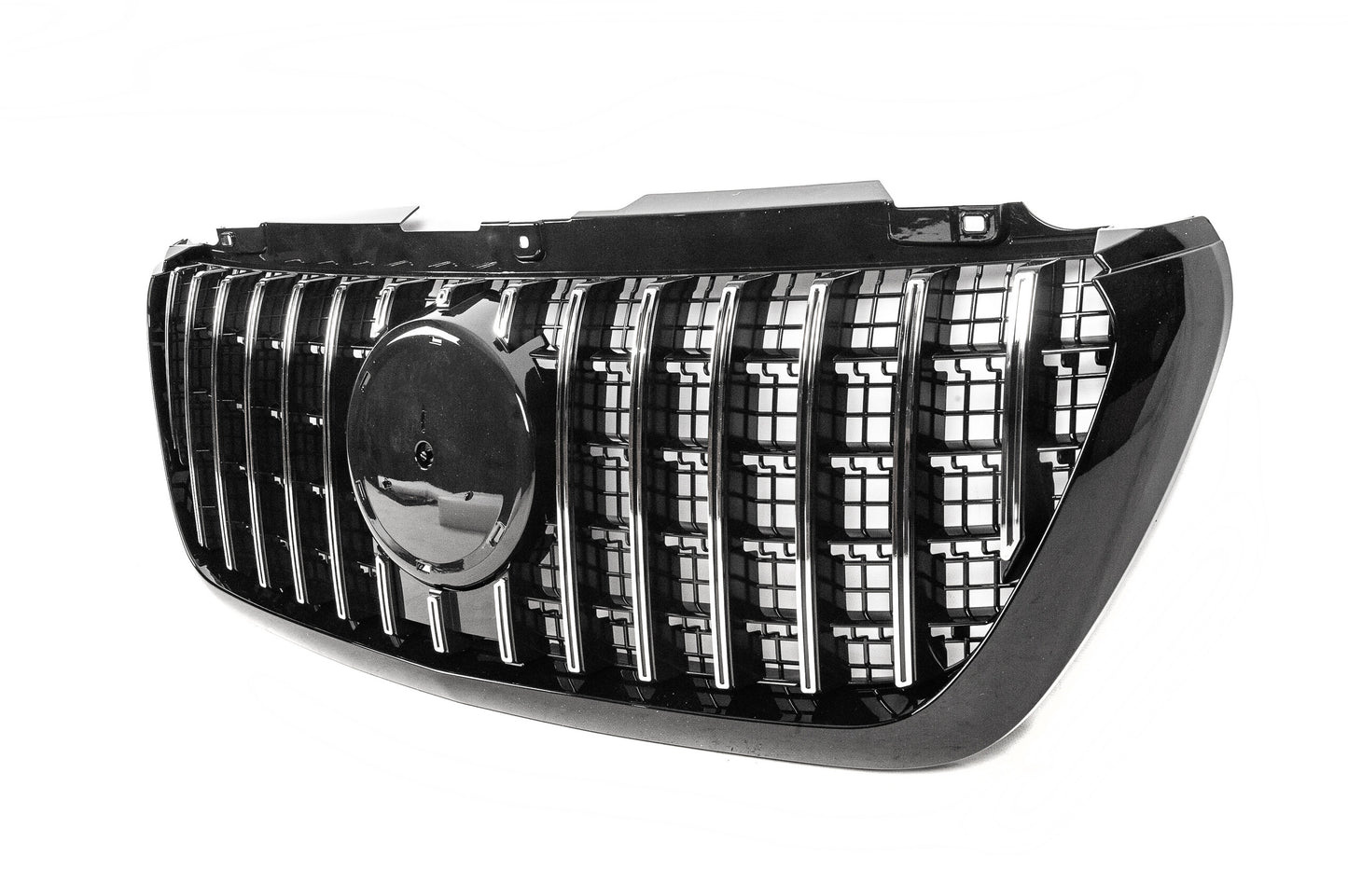 Front Grille Panamericana GT Chrome Premium V2 (With Frame) for Mercedes Sprinter W907/W910 2018- - image 4