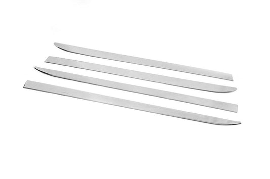 Covers for door molding (4 pcs, stainless steel) for Renault Kangoo/Express 2021↗ - Reelken Auto