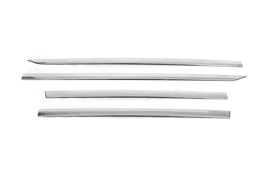 Carmos Door Mouldings (4 pcs, Stainless Steel) for Volkswagen Tiguan 2016-2023 - image 2