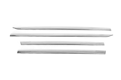 Carmos Door Mouldings (4 pcs, Stainless Steel) for Volkswagen Tiguan 2016-2023 - image 2