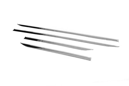 Covers for door molding (4 pcs, stainless steel) for Volkswagen Caddy 2020↗ - Reelken Auto