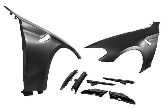 Fenders (M5 F90 style, 2 pcs) for BMW 5 Series G30/G31 2017-2023 - image 2