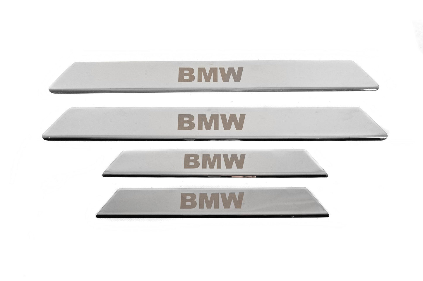 V-2 threshold cover (4 pcs., Carmos) for BMW 5 series E-39 1996-2003 - Reelken Auto
