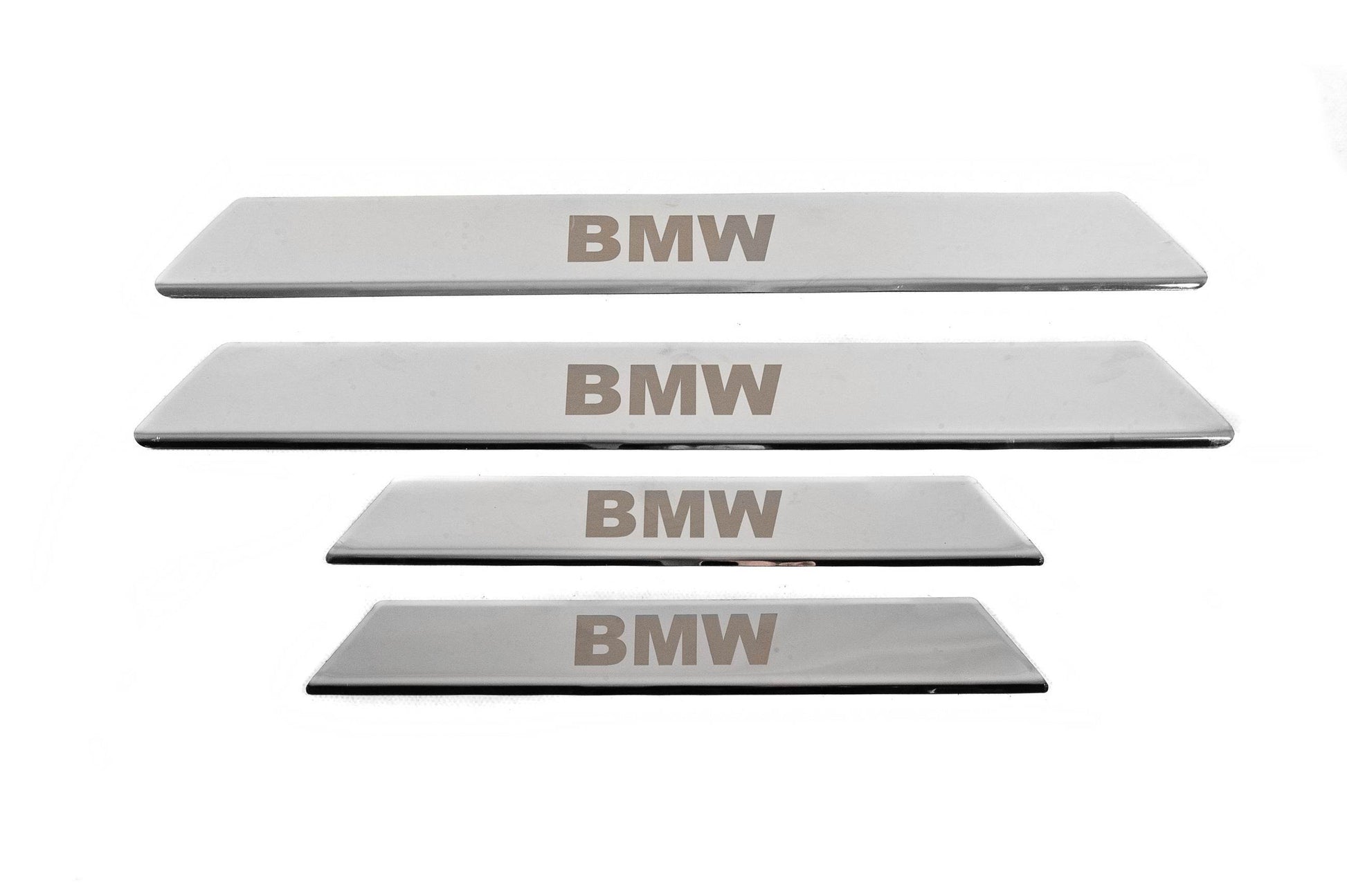 V-2 threshold cover (4 pcs., Carmos) for BMW 5 series E-39 1996-2003 - Reelken Auto