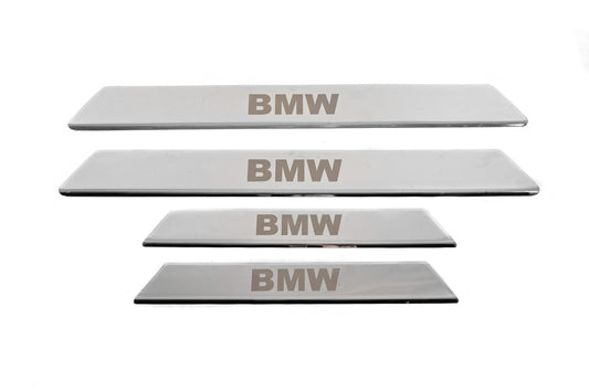 Door Sill Cover V-2 (4 pcs, Carmos) for BMW 5 Series E39 1996-2003 - image 1