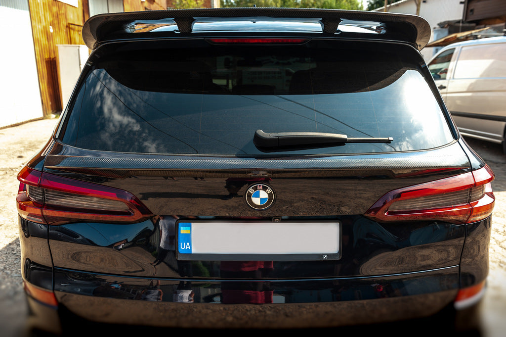 Lower spoiler V1 (Natural carbon) for BMW X5 G05 2019- - image 8