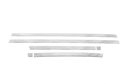 Carmos Door Mouldings (4 pcs, Stainless Steel) for Nissan Qashqai 2007-2010 - image 5