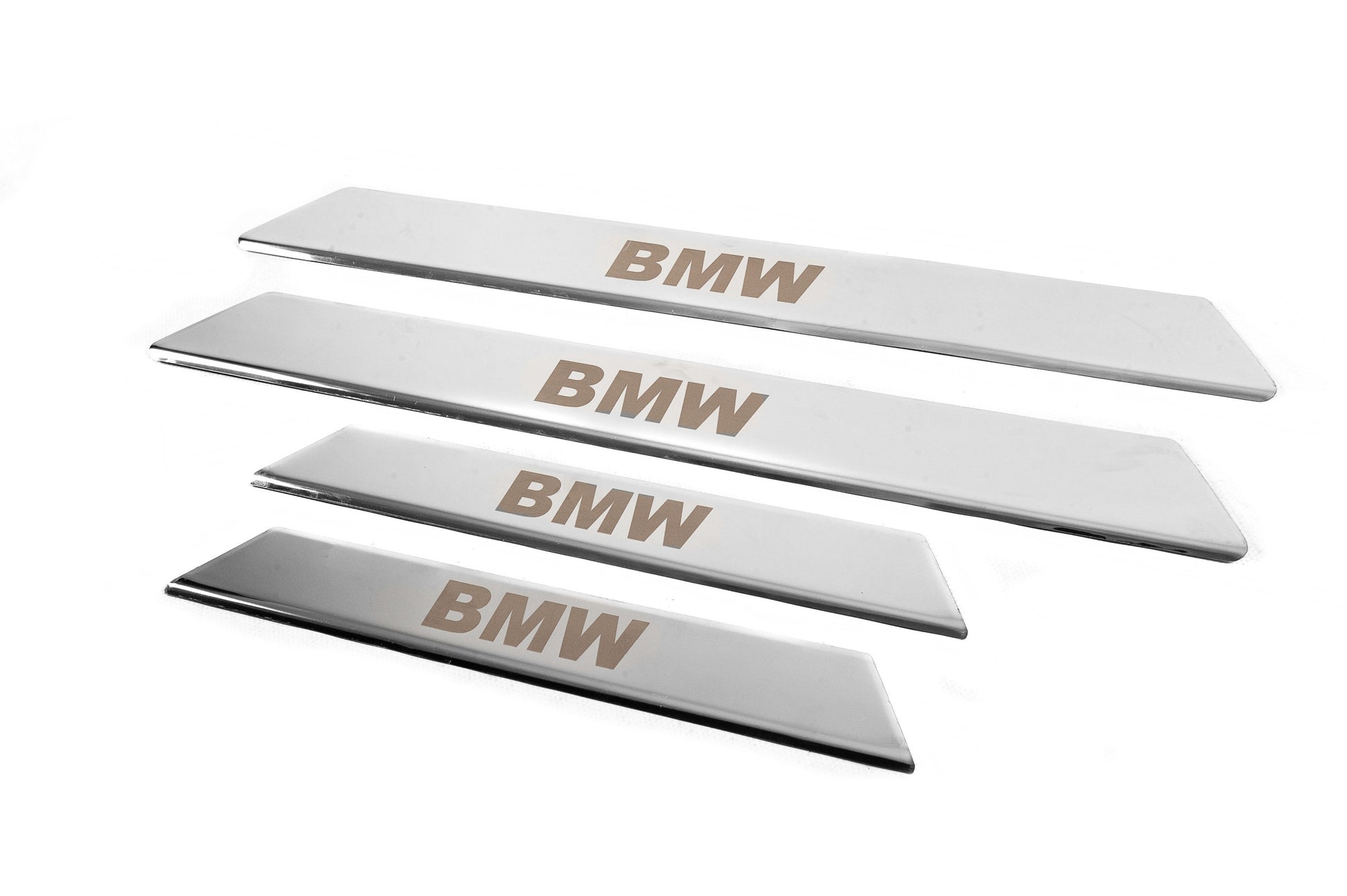 Door Sill Cover V-2 (4 pcs, Carmos) for BMW 5 Series E-39 1996-2003 - image 2