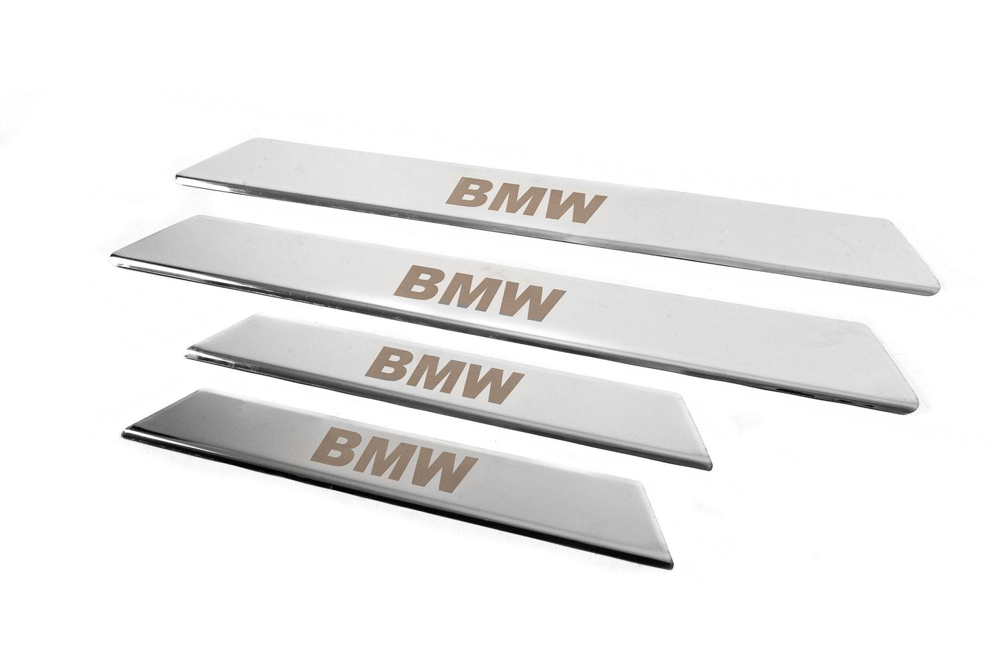 V-2 threshold cover (4 pcs., Carmos) for BMW 5 series E-39 1996-2003 - Reelken Auto