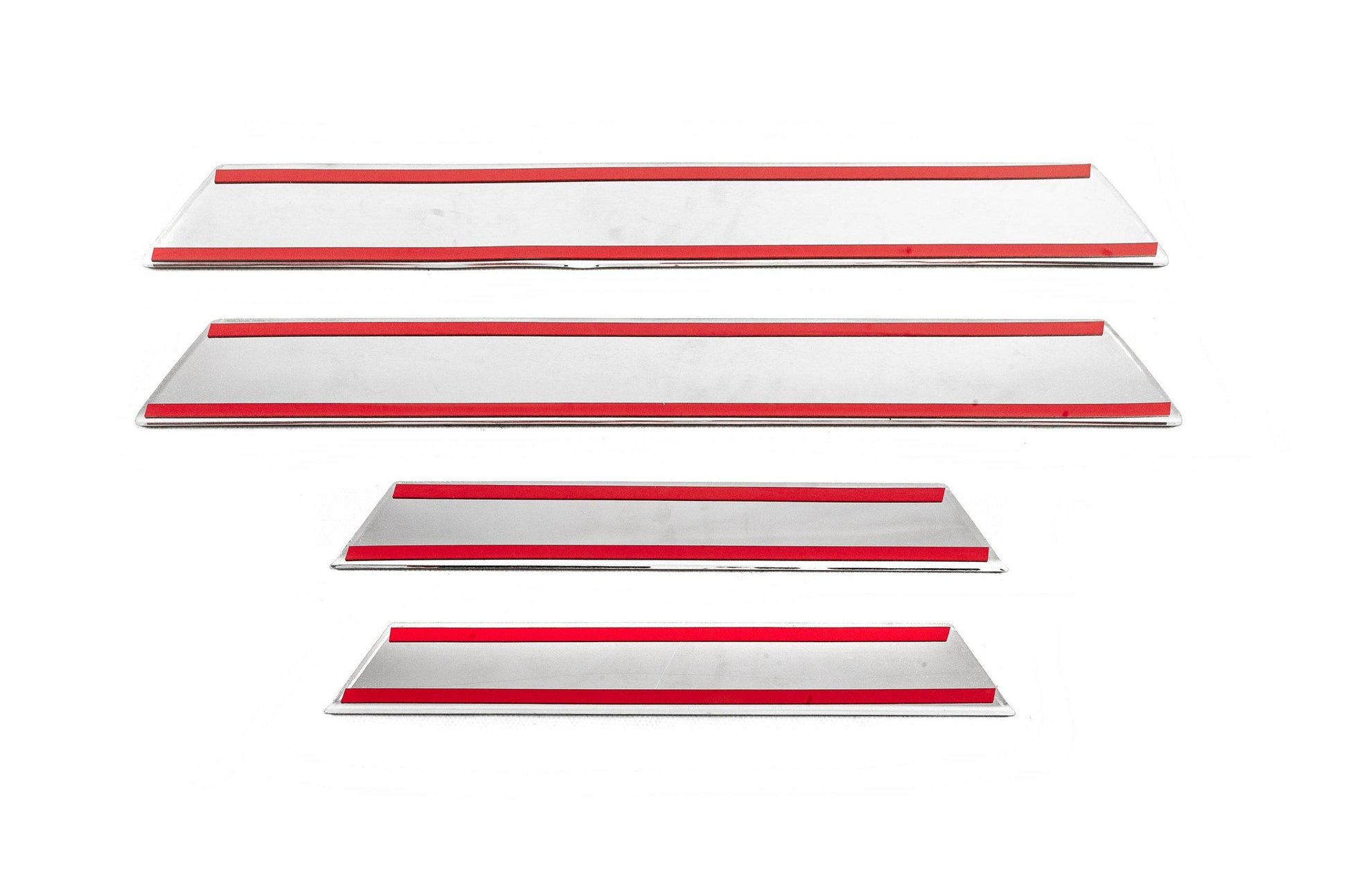 V-2 threshold cover (4 pcs., Carmos) for BMW 5 series E-39 1996-2003 - Reelken Auto