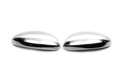 Covers for mirrors (2 pcs, stainless steel) for Renault Megane IV 2016-2025 - Reelken Auto