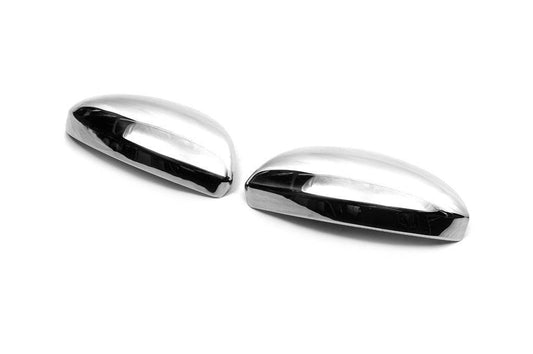 Covers for mirrors (2 pcs., stainless steel) for Renault Clio V 2019↗︎ - Reelken Auto