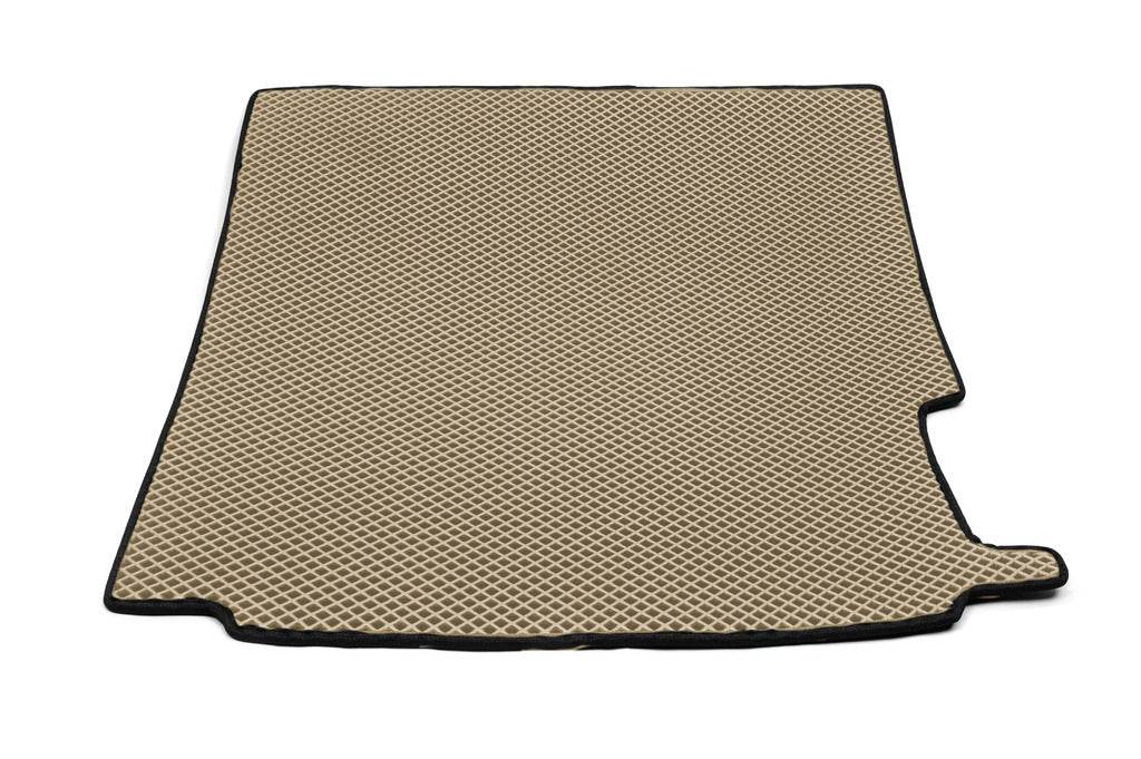 Trunk mat (EVA, beige) for BMW X3 F-25 2011-2018 - Reelken Auto