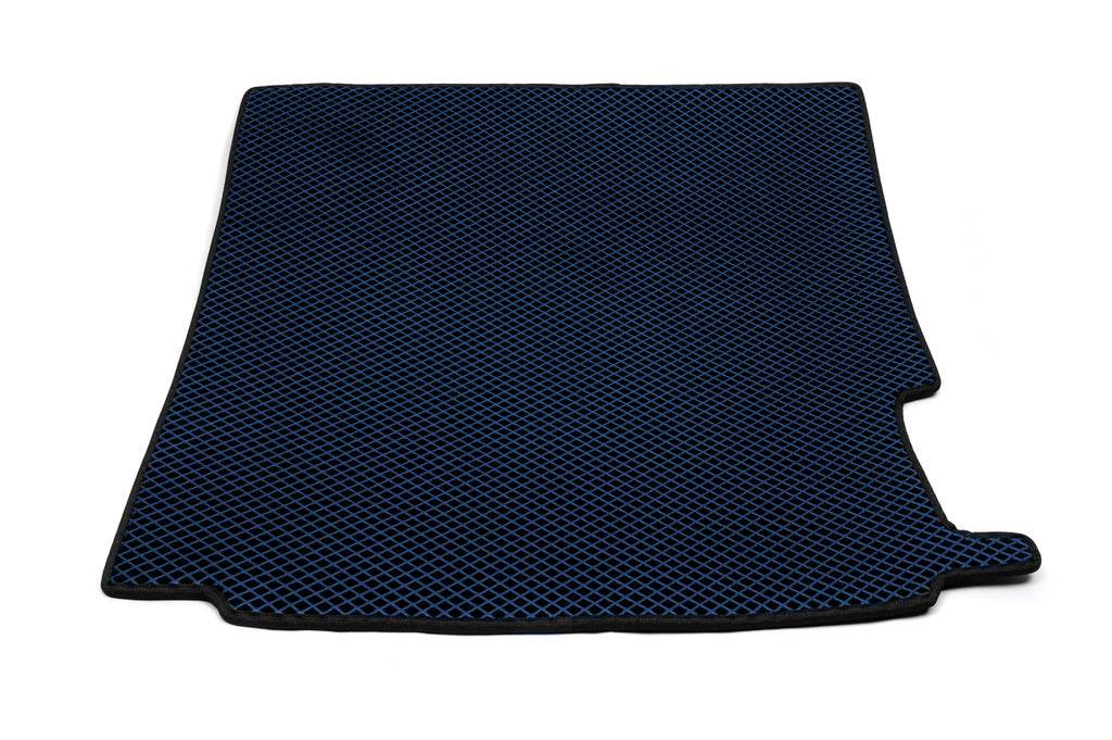 Trunk mat (EVA, blue) for BMW X3 F-25 2011-2018 - Reelken Auto