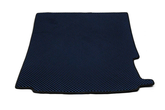 Trunk mat (EVA, blue) for BMW X3 F-25 2011-2018 - Reelken Auto
