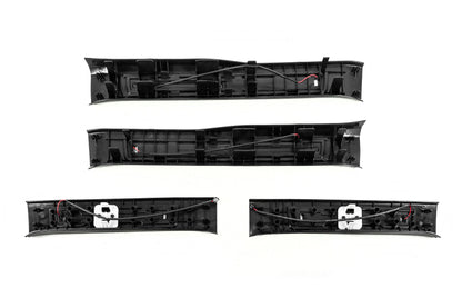 Illuminated door sill plates (4 pcs) for Toyota Land Cruiser 300 2021- - image 4