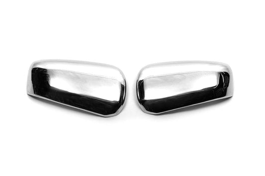 Covers for mirrors (2 pcs, stainless steel) for Renault Kangoo/Express 2021↗ - Reelken Auto