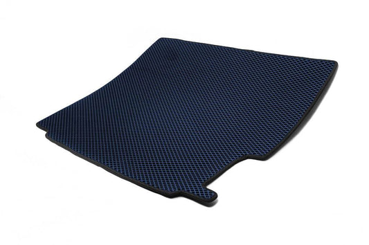 Trunk mat (EVA, blue) for BMW X3 F-25 2011-2018 - Reelken Auto