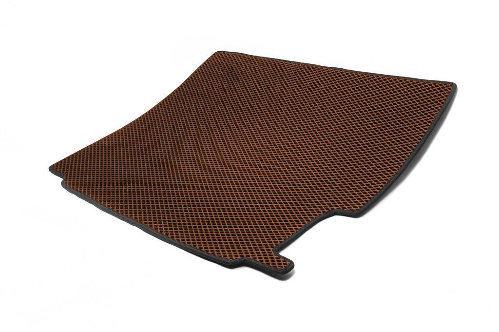Trunk mat (EVA, brown) for BMW X3 F-25 2011-2018 - Reelken Auto