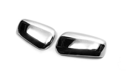 Covers for mirrors (2 pcs, stainless steel) for Renault Kangoo/Express 2021↗ - Reelken Auto