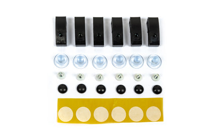 Hood deflector mounting kit (6 pcs, EuroCap) - image 1