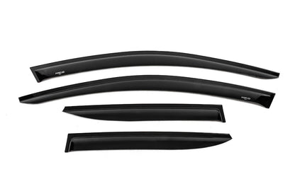 Window Deflectors (4 pcs, DPT) for Peugeot 2008 2019- - image 1