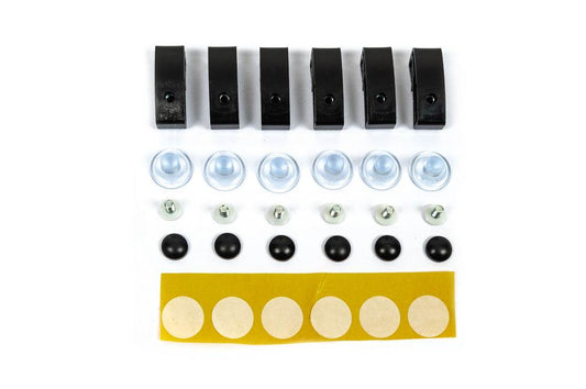 Bonnet deflector attachment (6 pieces, EuroCap) - Reelken Auto