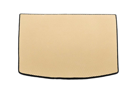 Trunk mat standard (EVA, Beige) for Volkswagen Caddy 2010-2015 - Reelken Auto